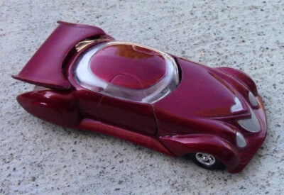 Hot Wheels Black Box Red Rareflow w/Real Riders Mint LOOSE - Image 1 of 4