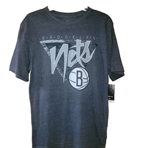 NWT Gray Brooklyn Nets Men's Size Small Short Sleeve T-Shirt - Picture 1 of 2