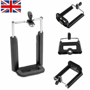 Mobile Cell Phone Clip Bracket Holder Mount For Universal Tripod/Monopod Stand ! - Zdjęcie 1 z 12