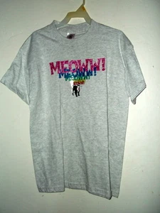 ¡NUEVA CAMISETA talla juvenil PUSSYFOOT MAULLIDO! MEOW! MEOW! MEOW! tallas 7/8 14/16 y 18 - Imagen 1 de 2