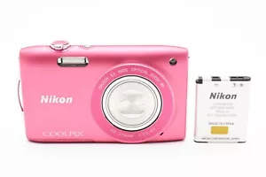 Nikon Coolpix S3300 Digital Camera 6x Optical Zoom 16MP w/Battery 2394290 - Picture 1 of 14