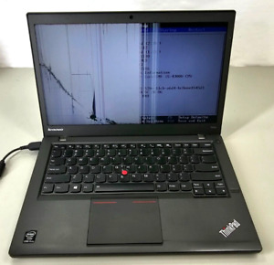 Lenovo ThinkPad T440s 14" Notebook, i5-4300u, 8GB DDR3, AC Adapter, BAD LCD
