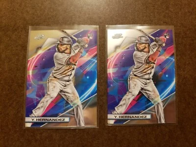 2 2022 Topps Cosmic Chrome #57 Yonny Hernandez RC Arizona Diamondbacks Rookie - Image 1 of 2