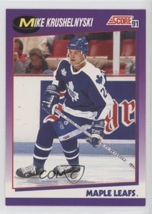 1991-92 Score American Mike Krushelnyski #33