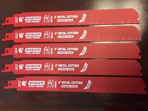 10PK  Freud DS0914BF Diablo Demon 9-Inch 14/18-TPI Metal Reciprocating Saw Blade - Picture 1 of 2