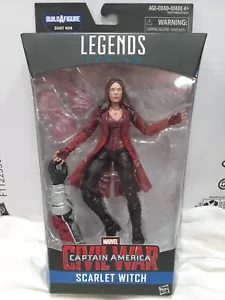 Marvel Legends Bruja Escarlata Guerra Civil *ANTMAN BAF *Rara Serie 6" Figura NUEVA - Imagen 1 de 13