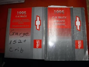 1995 CHEVY GMC C/K TRUCK SERVICE MANUAL AND FUEL EMISSIONS ELECTRICAL DIAGNOSIS - Imagen 1 de 17