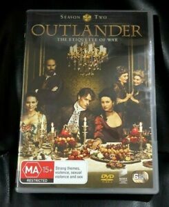 Outlander : Season 2 (2015 : 6 Disc DVD Set) Very Good Condition Region 4