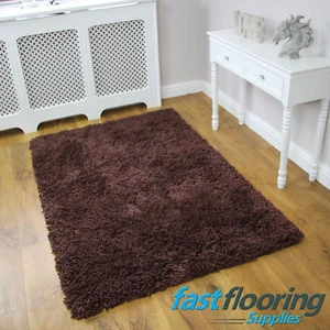 Spirit Chocolate *1.10 x 1.70* Lounge Rug 100% Acrylic Brown Rug *SALE* RRP £99 - Picture 1 of 8