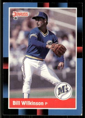 1988 Donruss #568 Bill Wilkinson - Image 1 of 2
