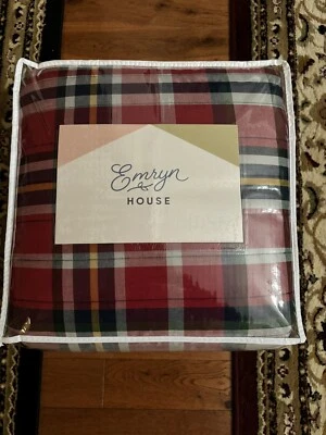 NUEVO Juego de edredón de 3 piezas Emryn House 100 % algodón navideño Foto 1 de 4