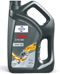 FUCHS TITAN SYN MC SAE 10W-40 Motoröl 5 Liter MB 229.3 PSA Renault VW A3 B4 Fiat - Bild 1 von 1