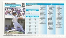 1997 Mark McGwire - Strat - o - Matic - 3" X 5 1/2"