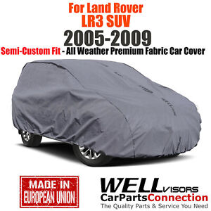 WellVisors Durable All Weather Car Cover For 2005-2009 Land Rover LR3 SUV