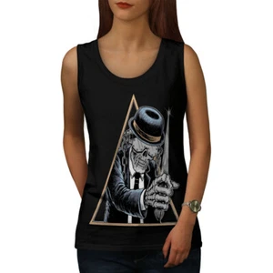 Wellcoda Dapper Killer Zombiemesser Damen-Tankoberteil - Bild 1 von 22