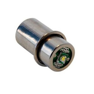 HQRP 200LM 3W LED Upgrade Bulb for Maglite 2D 3D 2C 3C Cell Flashlight 2 3 C D
