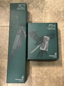 Swarovski PCT Professional Carbon Tripod with PTH Gimbal Head - New in Open Box - Picture 1 of 7