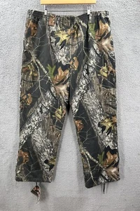 NWT SCENT LOK Rugged Poly Cotton Pull On Pant Mossy Oak Break Up Made USA 2XL - Picture 1 of 10