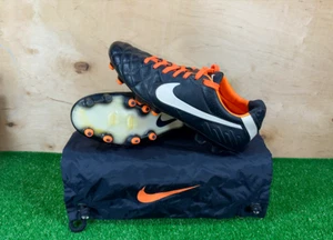 Nike Tiempo Legend IV FG Elite Black boots Cleats mens Football/Soccers - Picture 1 of 11