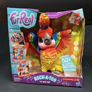 Peluche interactivo FurReal Friends Rock A Too The Show Bird parlante loro Hasbro - Imagen 1 de 10