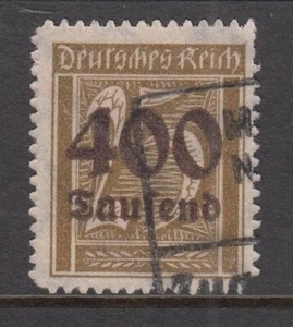 Germany - 400T on 25pf Numerals Issue (Used) 1923 (CV $14) - Picture 1 of 1