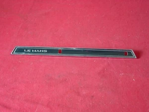 1965 #9779610 PONTIAC LEMANS Dash Emblem & Chrome Bezel Used - Picture 1 of 8