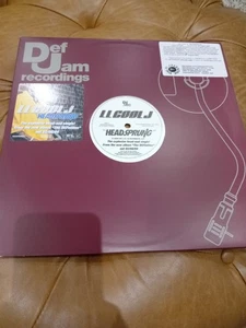 LL Cool J - Headsprung/Feel The Beat 12” Vinyl Promo Single New Unplayed Rare DJ - Picture 1 of 10