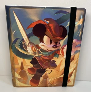 Disney Lorcana TCG sagenhafte Mini-Ordner für 80 Sammelkarten Mickey Mouse NEU - Bild 1 von 3