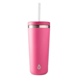TAL Edelstahl Ranger Becher mit Strohhalm 24oz, Pink - Bild 1 von 5