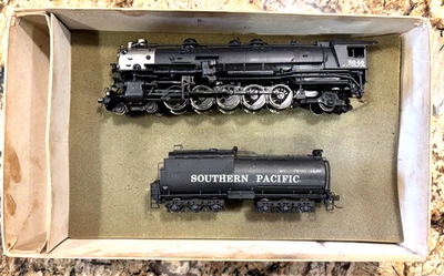 Westside Model Co. HO Scale BRASS Southern Pacific 4-10-2 Steam Locomotive w/Box - Image 1 of 4