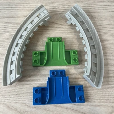 Mega Bloks Thomas & Friends Train Track  Replacement Parts Pieces Only - Image 1 of 4