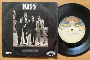 Kiss EP 7" 4 tracks 1975 From Dressed to Kill Picture Sleeve Unique Brazil - Picture 1 of 5