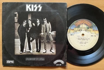 Kiss EP 7" 4 tracks 1975 From Dressed to Kill Picture Sleeve Unique Brazil Foto 1 de 4