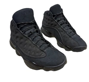 Nike Air Jordan 13 XIII Retro Nero Gatto Antracite Uomo Taglia 11 (414571-011) - Foto 1 di 9