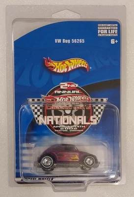 HW's Volkswagen VW Bug, 2002 National Convention car, Purple w/ RR's!!! - Image 1 of 3