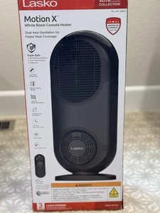 Lasko Motion X Whole Room Heater with Remote, 3 Heat Settings New in Open Box - Picture 1 of 2