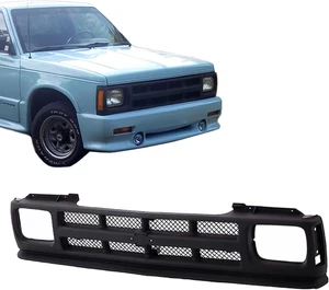 Parts Front Grill Grille Assembly with Black Shell with Black Insert Compatible - Picture 1 of 7