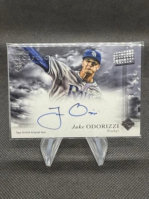 2013 Bowman Inception Jake Odorizzi Prospect Auto  #RA-JO Tampa Bay Rays - Image 1 of 2