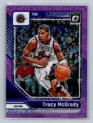 Tracy McGrady 2024-25 Donruss Optic #236 Pink Glitter/275 Toronto Raptors Foto 1 de 2