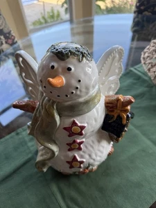 KERAMIK SCHNEEMANN - Bild 1 von 5