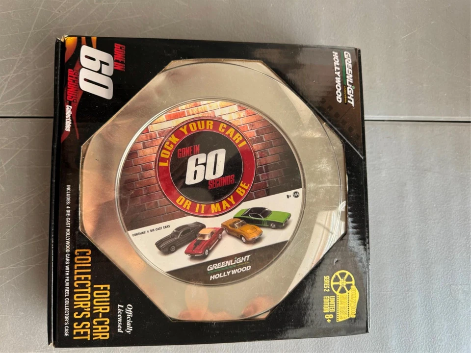 Greenlight 59020-A Hollywood Film Reels Series 2 Gone in 60 Seconds Set of 4 K5 - Image 1 of 2