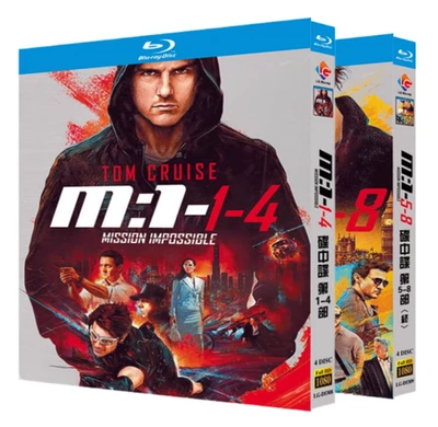 Mission: Impossible 1-8 (2025) 8-Discs New Box Set
