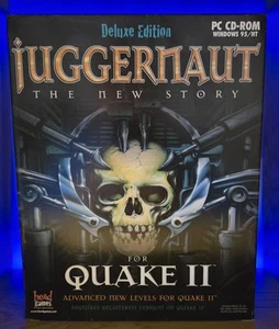 Juggernaut for Quake II Deluxe Edition Level Expansion Vintage PC Big Box - Picture 1 of 9