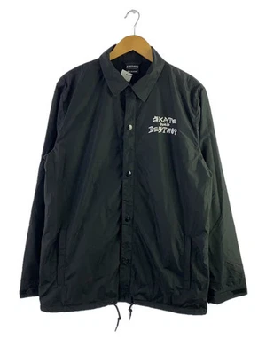 Chaqueta de nailon THRASHER, XL, poliéster, negra Foto 1 de 4