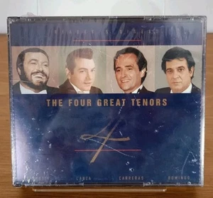 NEW The Four Great Tenors 4 CD Set 69 Tracks Pavarotti Lanza Carreras Domingo RD - Picture 1 of 11