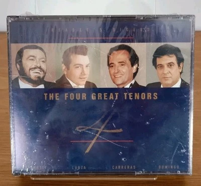 NEW The Four Great Tenors 4 CD Set 69 Tracks Pavarotti Lanza Carreras Domingo RD - Image 1 of 4