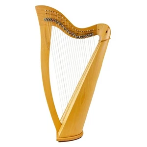 Folk Harp – 22 String Plain Sides – Round Back w/Bag - Picture 1 of 1