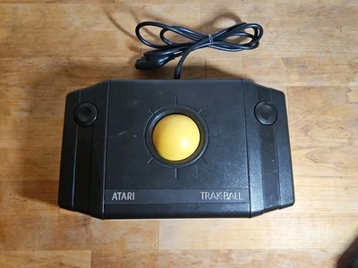 Vintage ATARI Trak-Ball Trackball CX22 Pro Line Atari 2600 Tested Authentic - Image 1 of 4