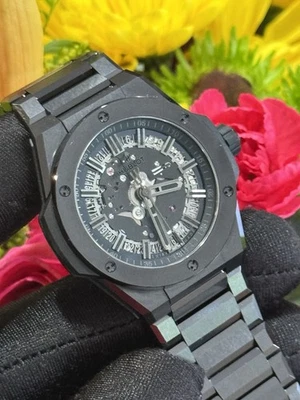 宇宙宝 Big Bang 集成时间仅 40 毫米黑色骨架陶瓷 456.CX.0140.CX — 第 1/4 张图片