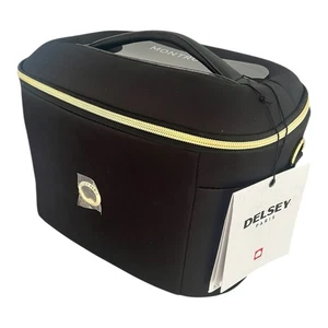 Delsey Paris Montrouge Beauty Case schwarz Kosmetiktasche Travel Carry Kit NEU - Bild 1 von 19